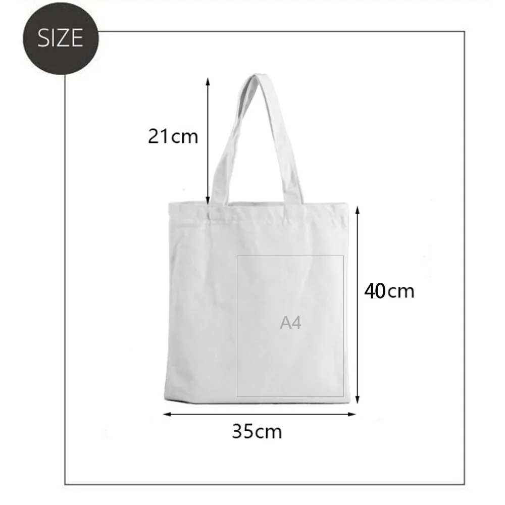 Dragonfly White Canvas Bag A