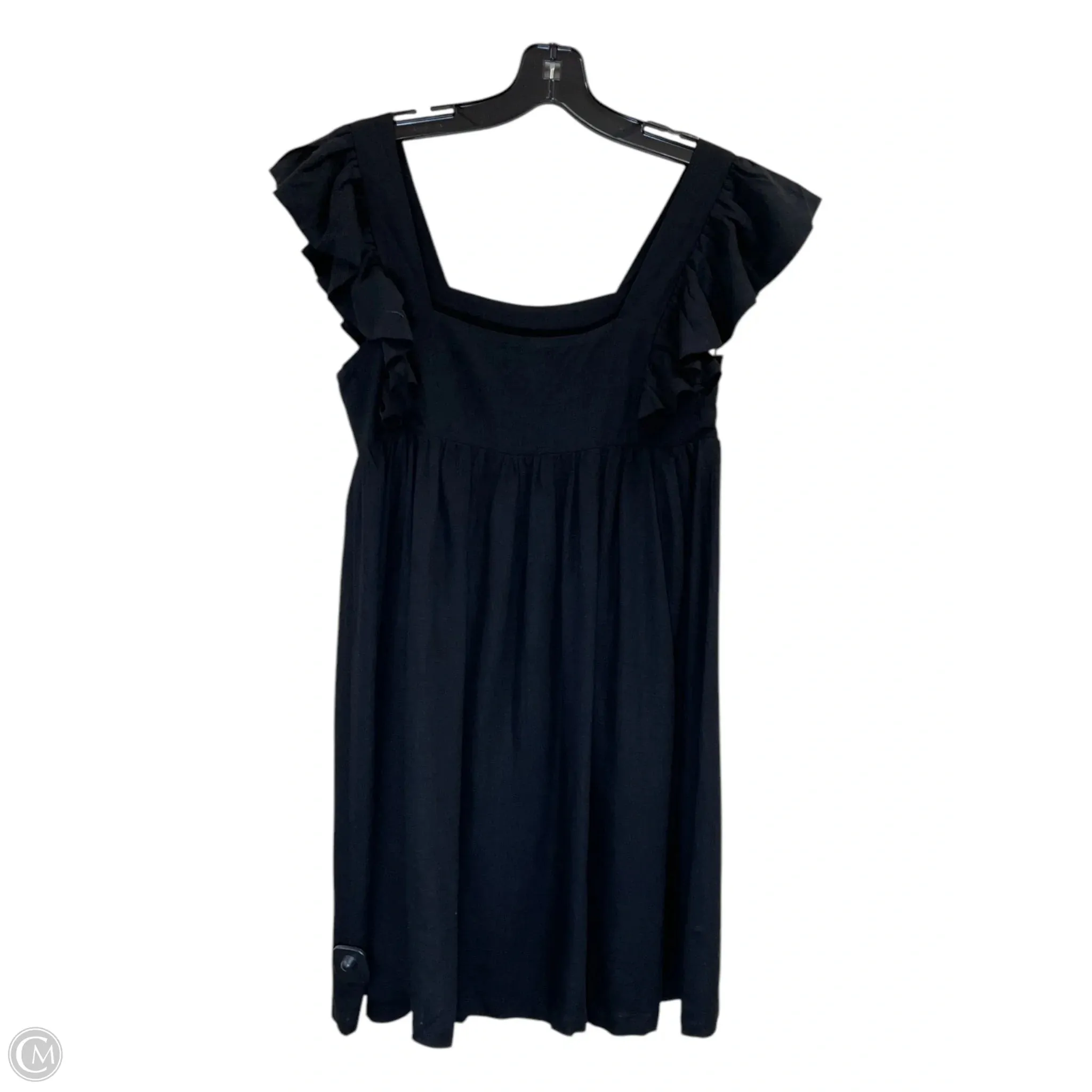Dress Casual Midi By Clothes Mentor In Black, Size: S