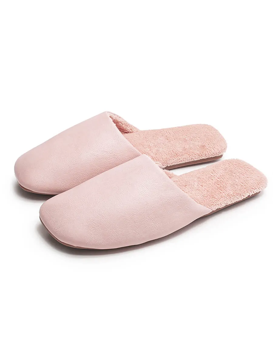 Dusty Pink Flat Bride Slipper for Wedding