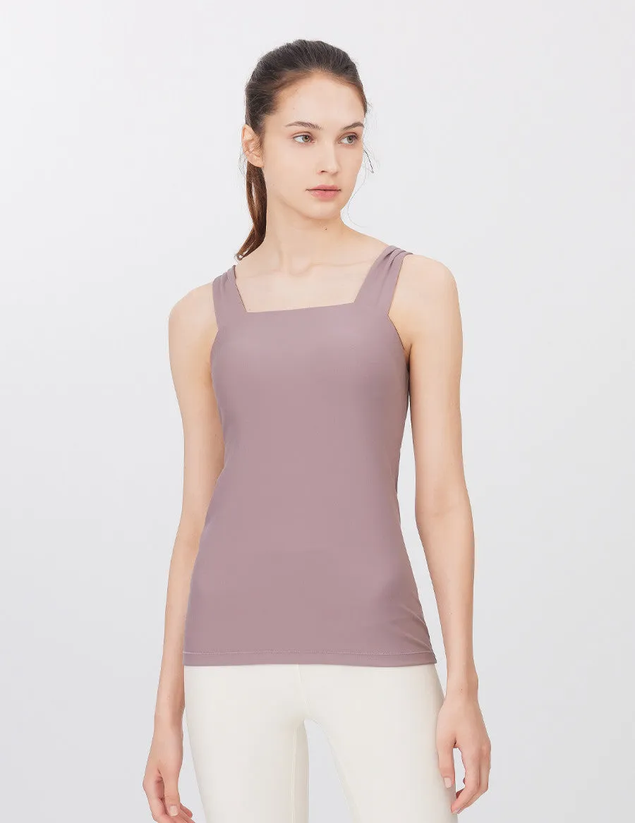 easyoga LA-VEDA Raveda Serene Tank - P24 Mineral Purple