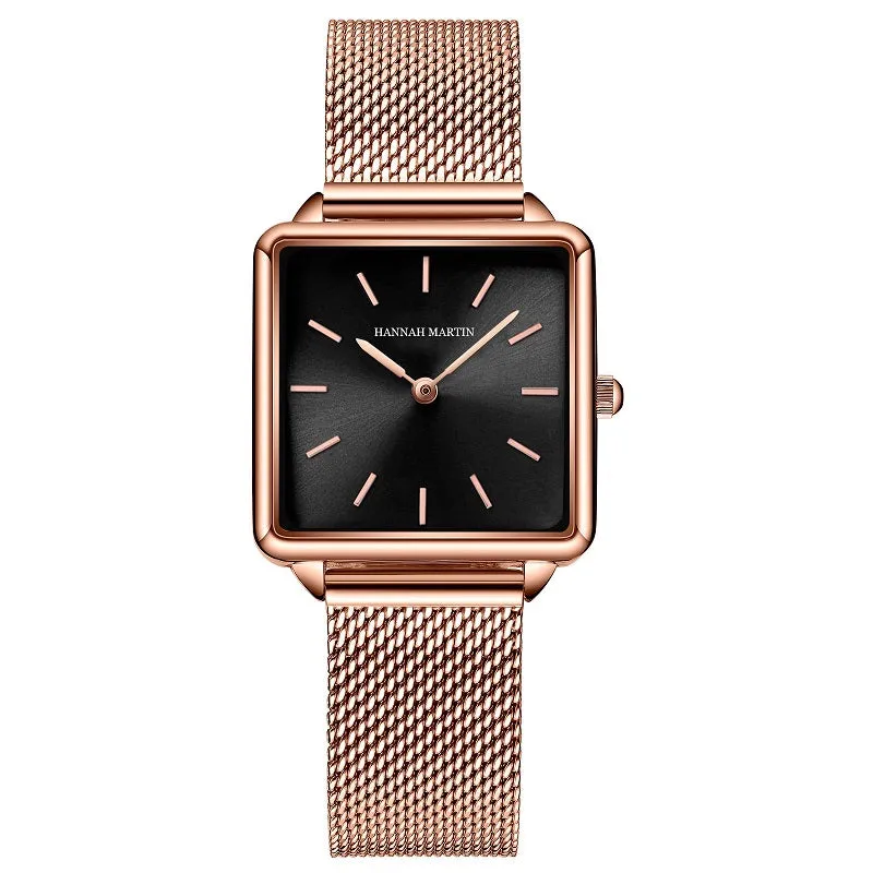 Elegant Square Quartz Women's Watch