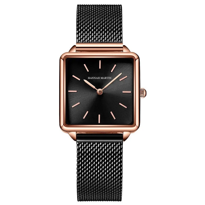 Elegant Square Quartz Women's Watch