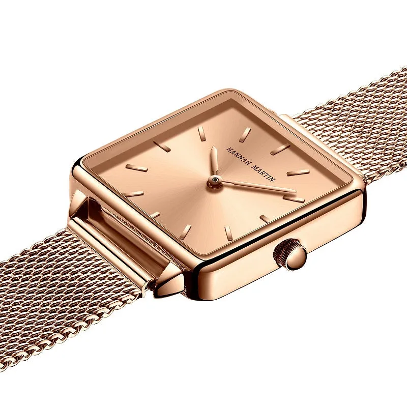 Elegant Square Quartz Women's Watch