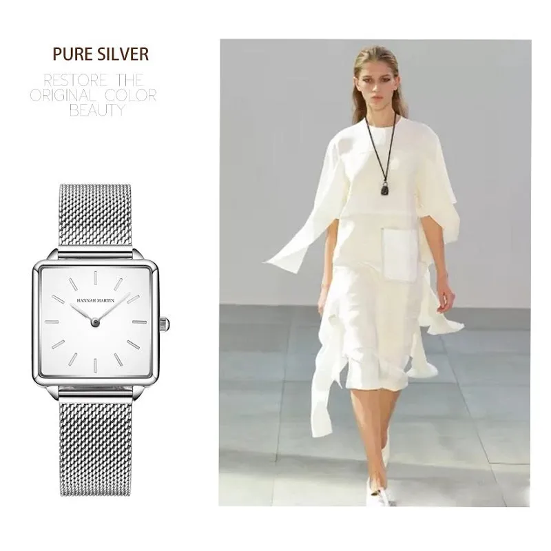 Elegant Square Quartz Women's Watch