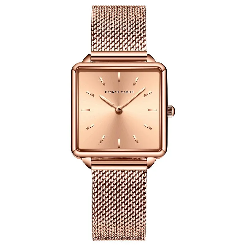 Elegant Square Quartz Women's Watch
