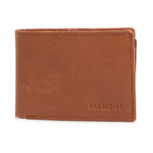 Element Chief Tri Fold Wallet Chocolate