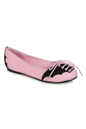 Ellie 100-BATTY 1" Heel Women's Flat With Bat Wing Details