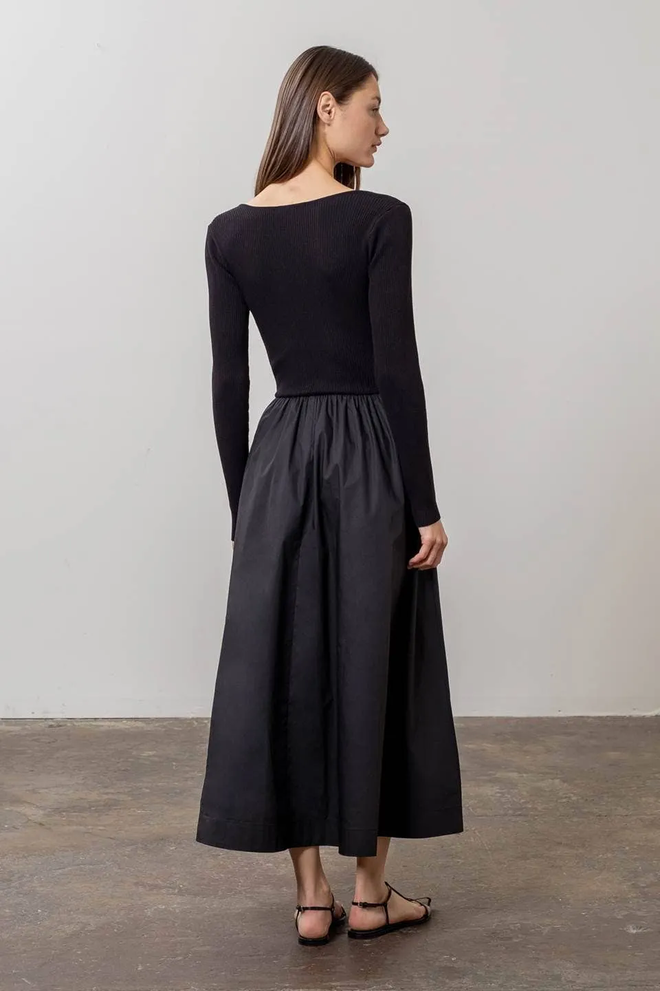 Ellie Sweetheart Midi Dress