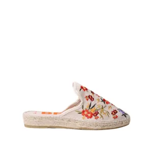 Embroidered Mules style Espadrille for Women - Culip