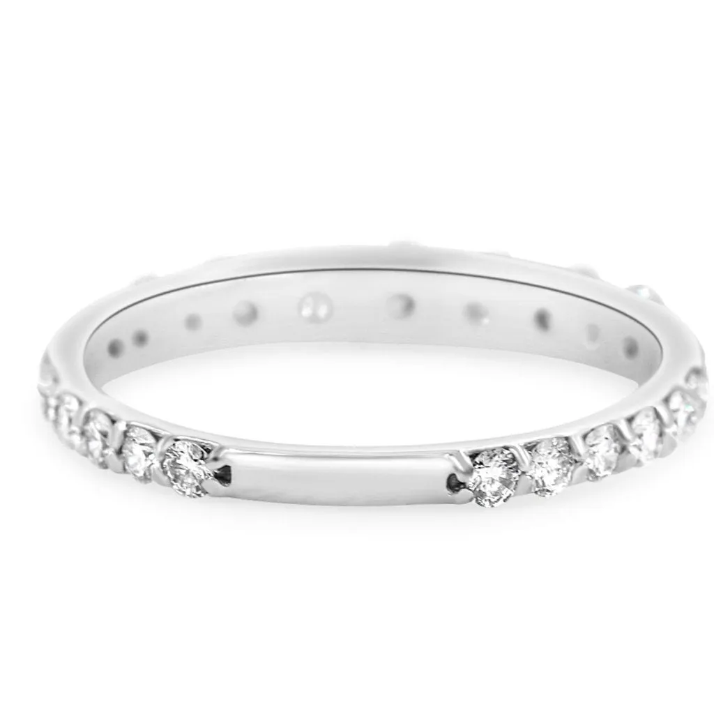 EMMA | Tapered Diamond Wedding Band