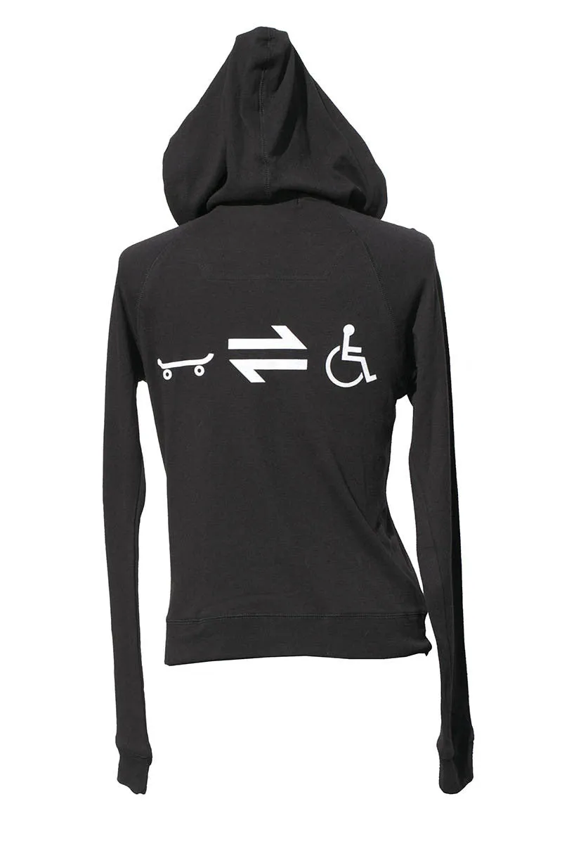 EQ Cripple Equation Bamboo Zip-up Hoody (Women)