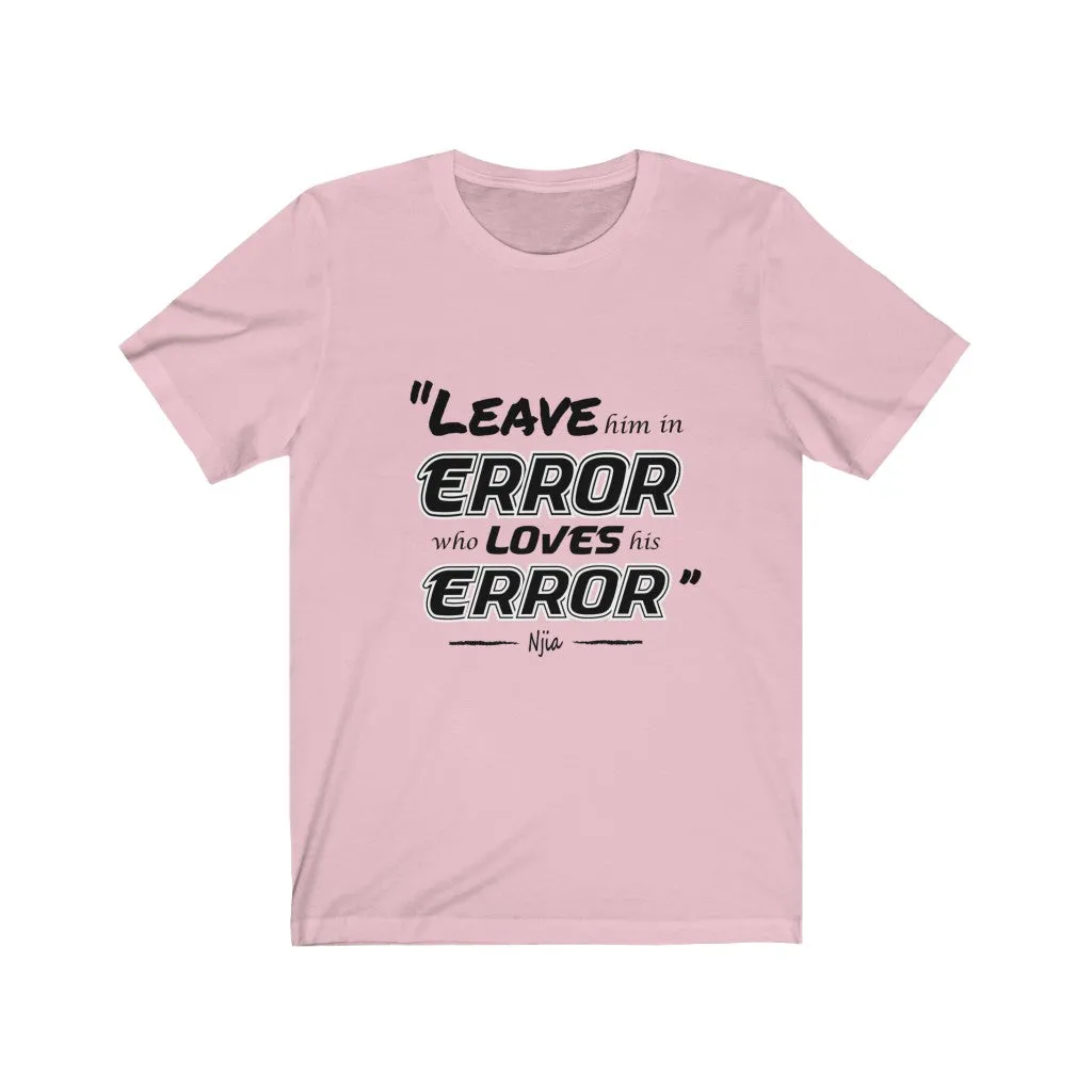 Error, Women's tee