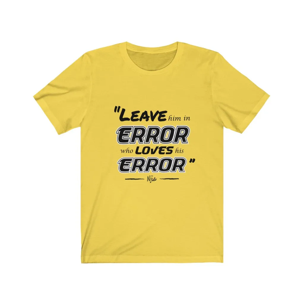 Error, Women's tee