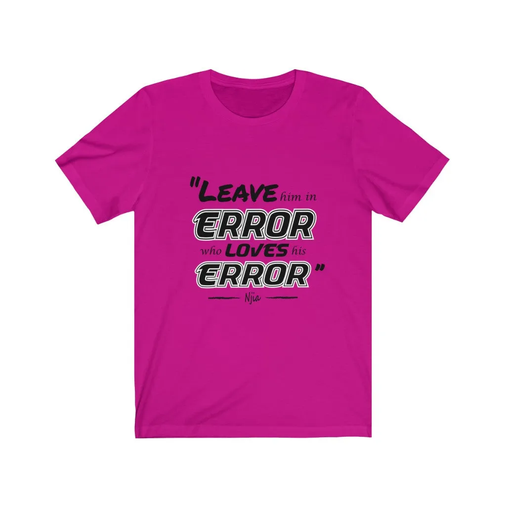 Error, Women's tee
