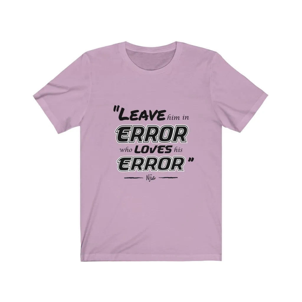 Error, Women's tee