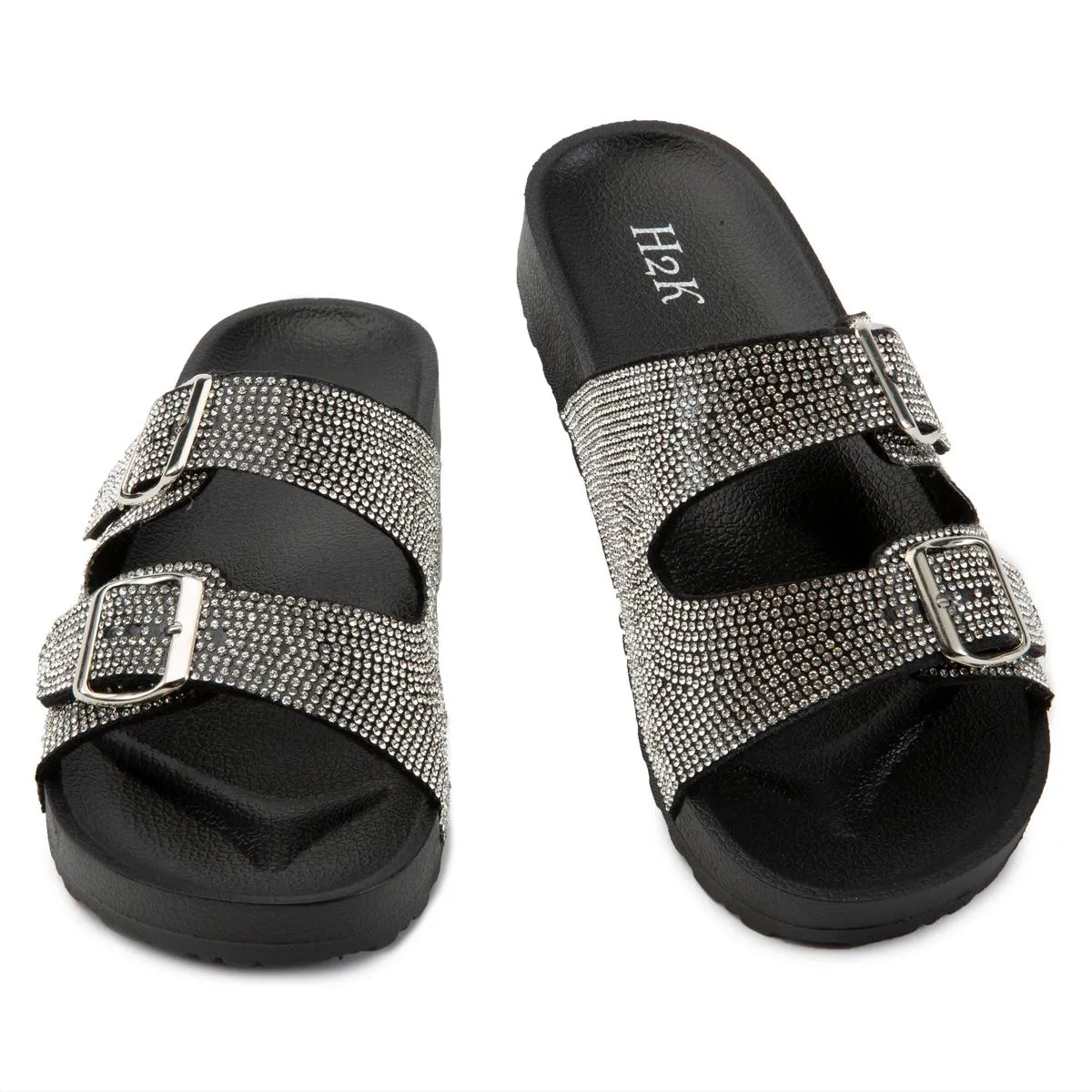 Espen Rhinestone Slides