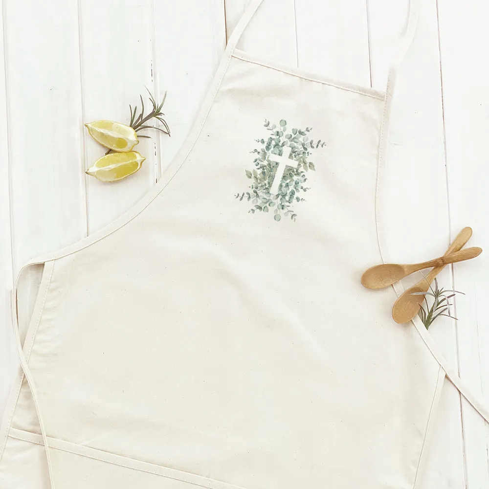 Eucalyptus Cross - Women's Apron