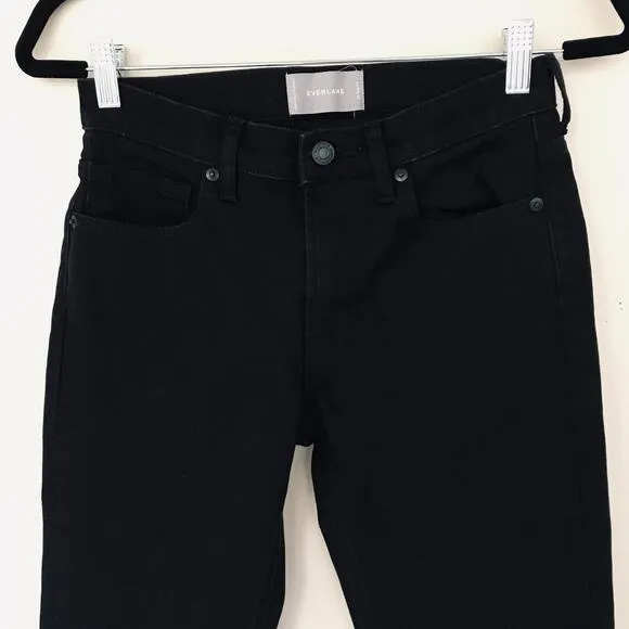 Everlane Black High Rise Skinny Jean Women's Size 26 Regular