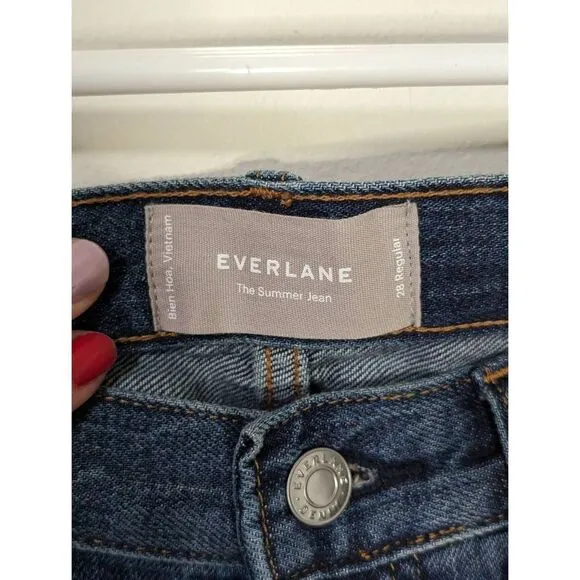 Everlane The Summer Jean Women's Blue Denim Jeans - Size 28 Reg