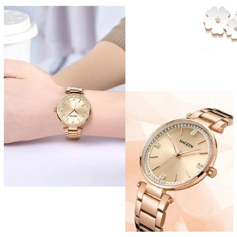 Fashion Rhinestone Dial Women's Watch