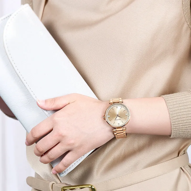 Fashion Rhinestone Dial Women's Watch