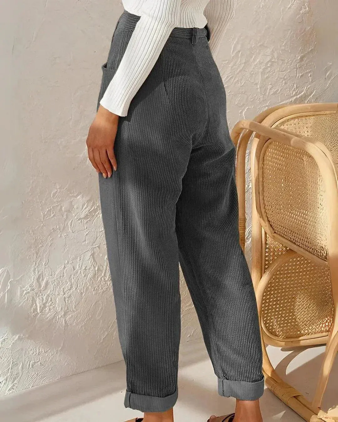Felicidad® | Elegant corduroy trousers