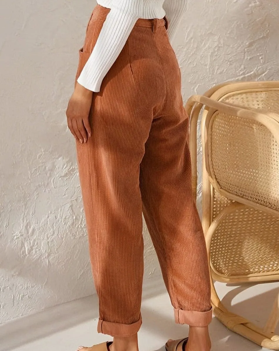 Felicidad® | Elegant corduroy trousers