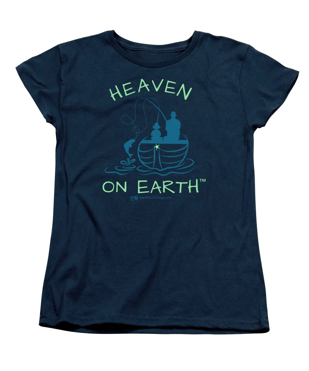 Fishing Heaven On Earth - Women's T-Shirt (Standard Fit)