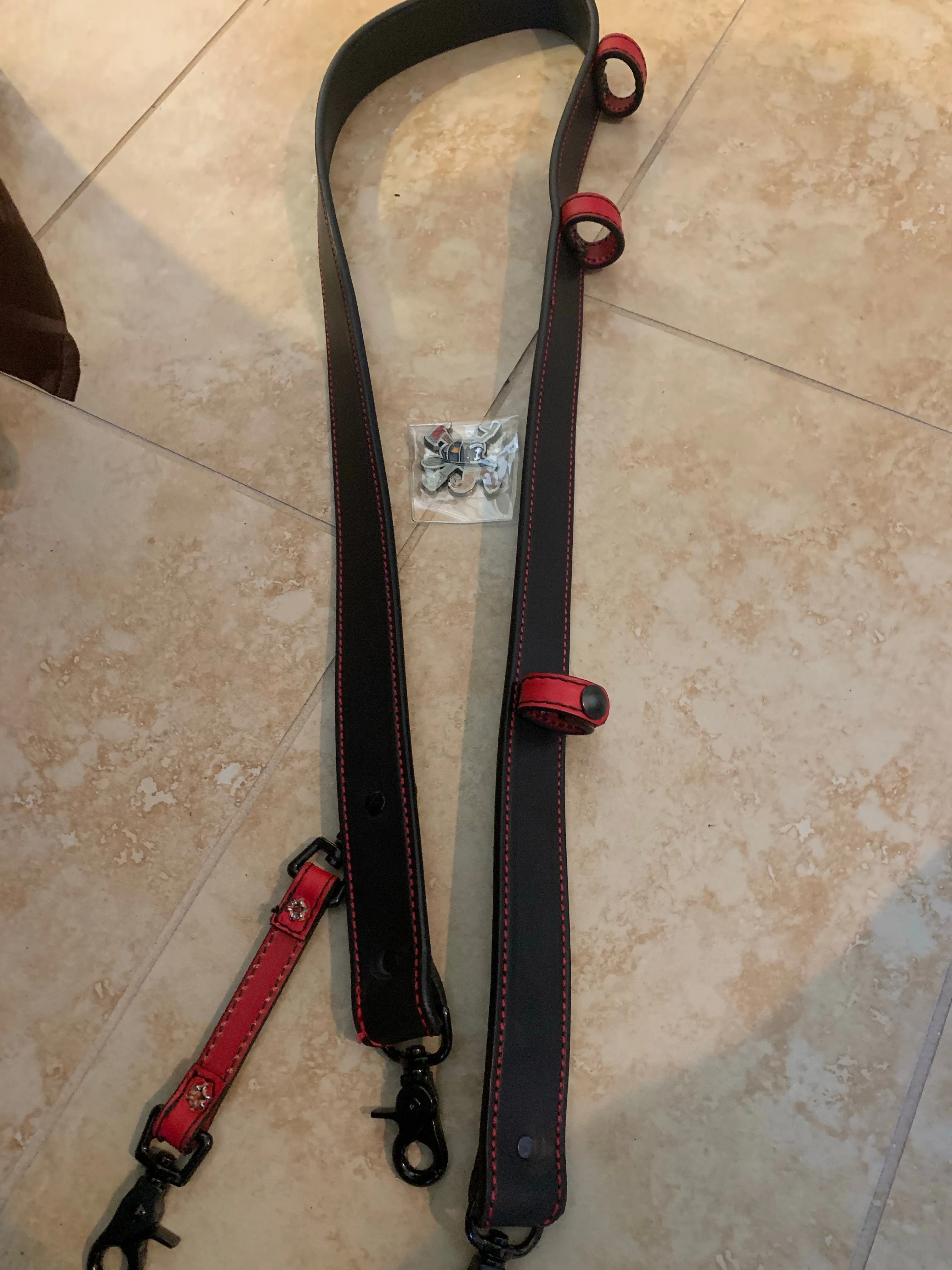 Fixed Length Radio Strap with Anti-Sway Strap No Holster