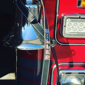 Fixed Length Radio Strap with Anti-Sway Strap No Holster