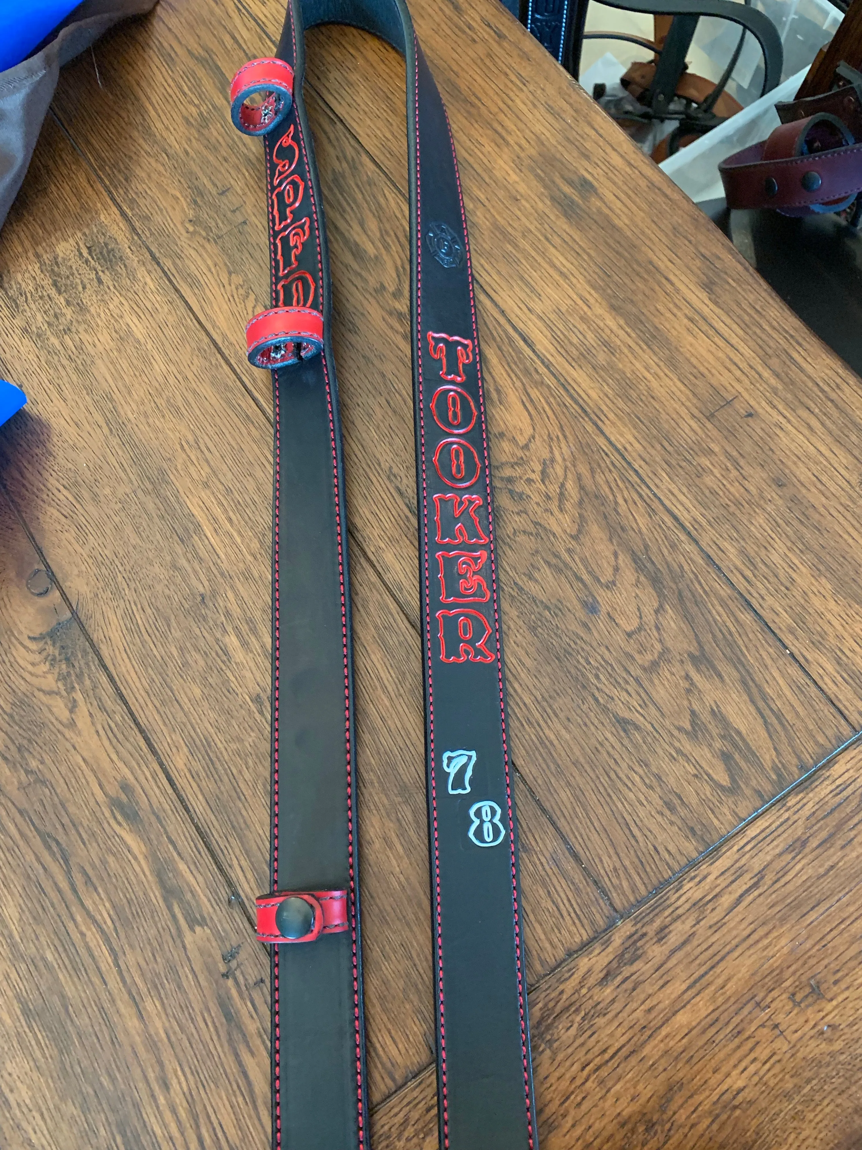 Fixed Length Radio Strap with Anti-Sway Strap No Holster