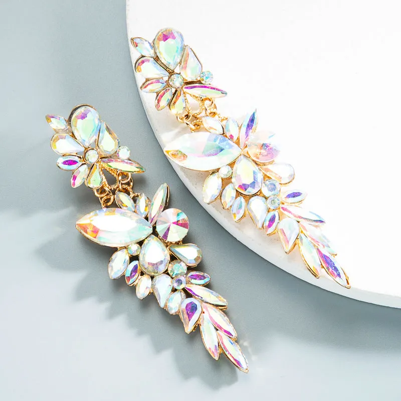 Flower Diamond-Studded Rhinestone