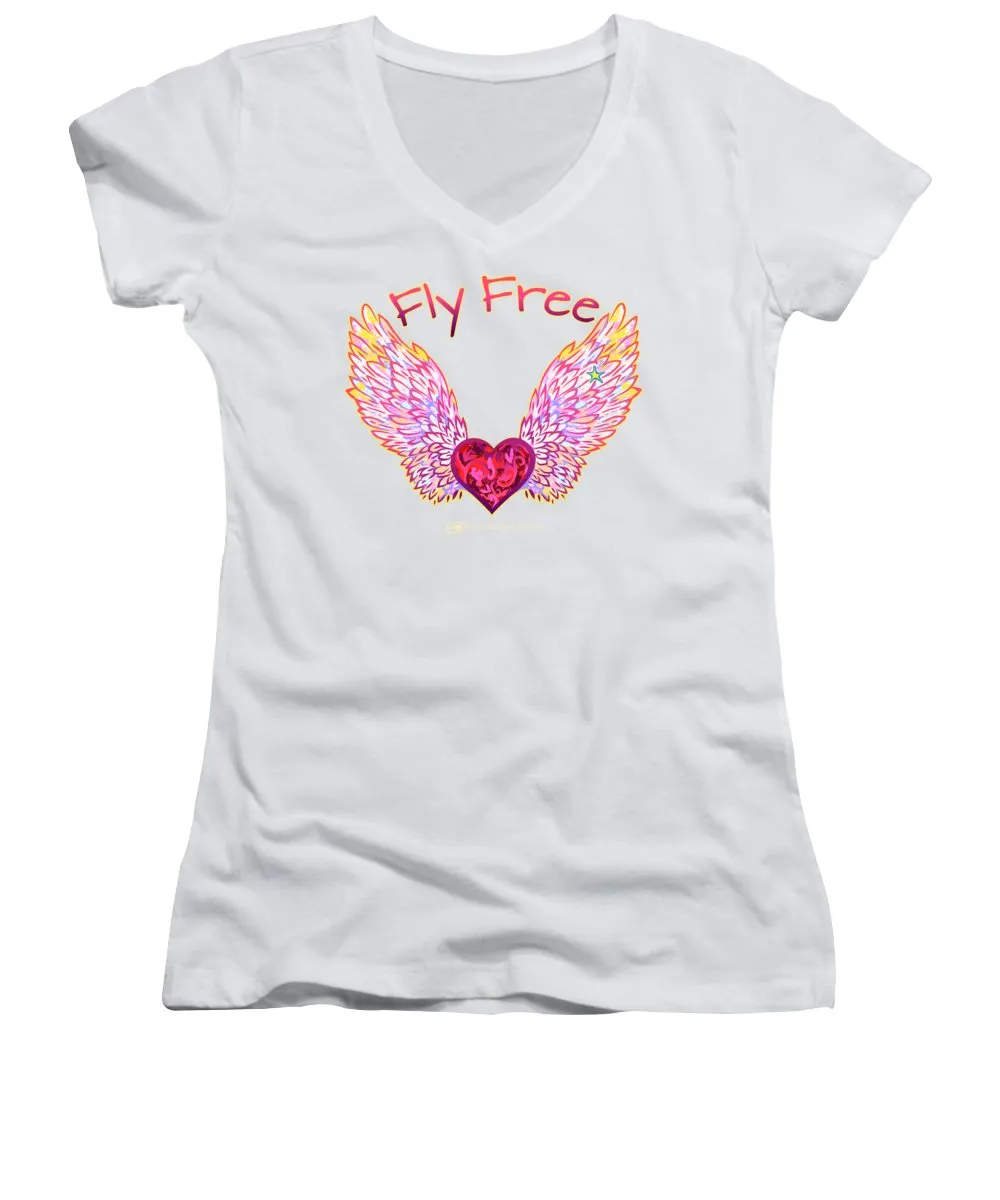 Fly Free - Women's V-Neck