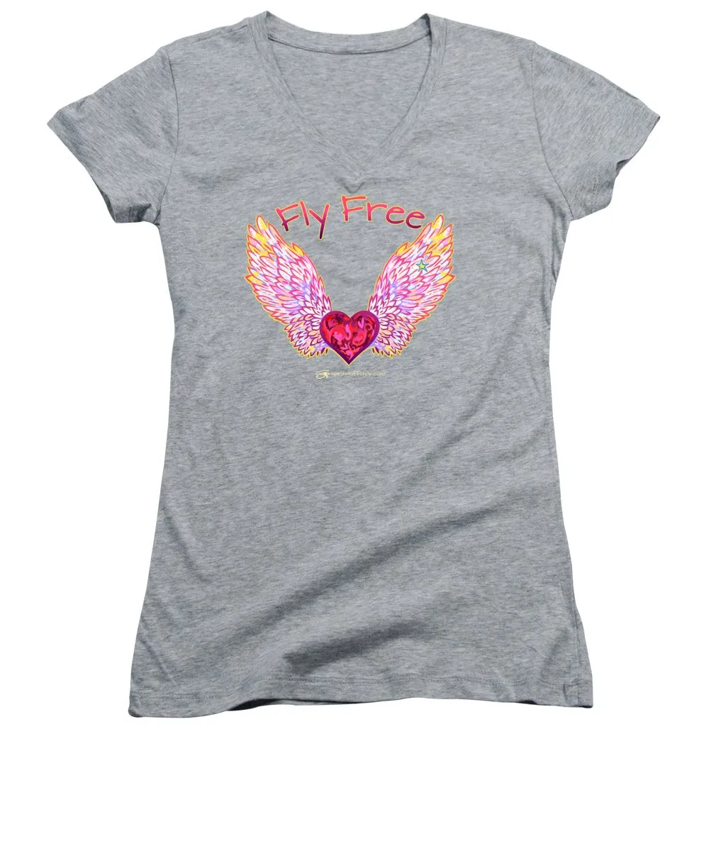Fly Free - Women's V-Neck