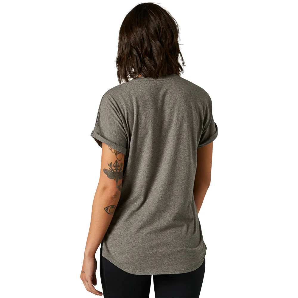 Fox Womens Boundary Ss Top - Graphite