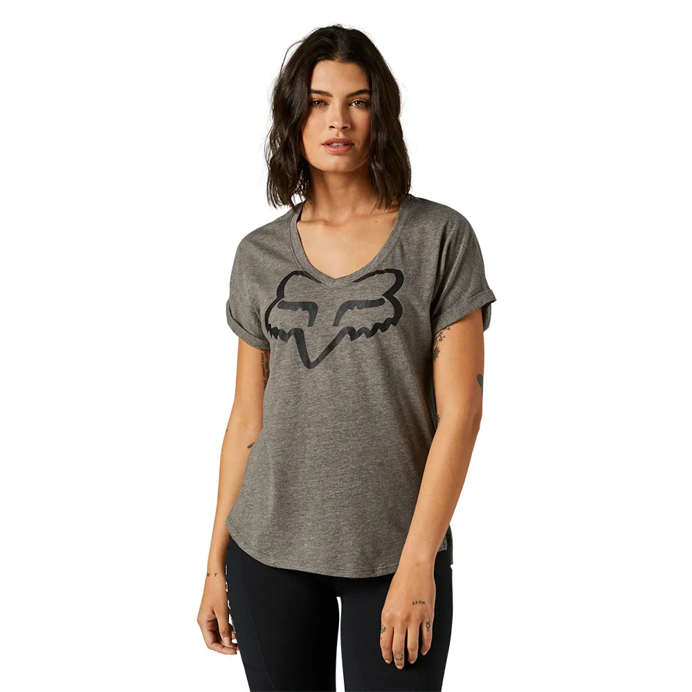 Fox Womens Boundary Ss Top - Graphite