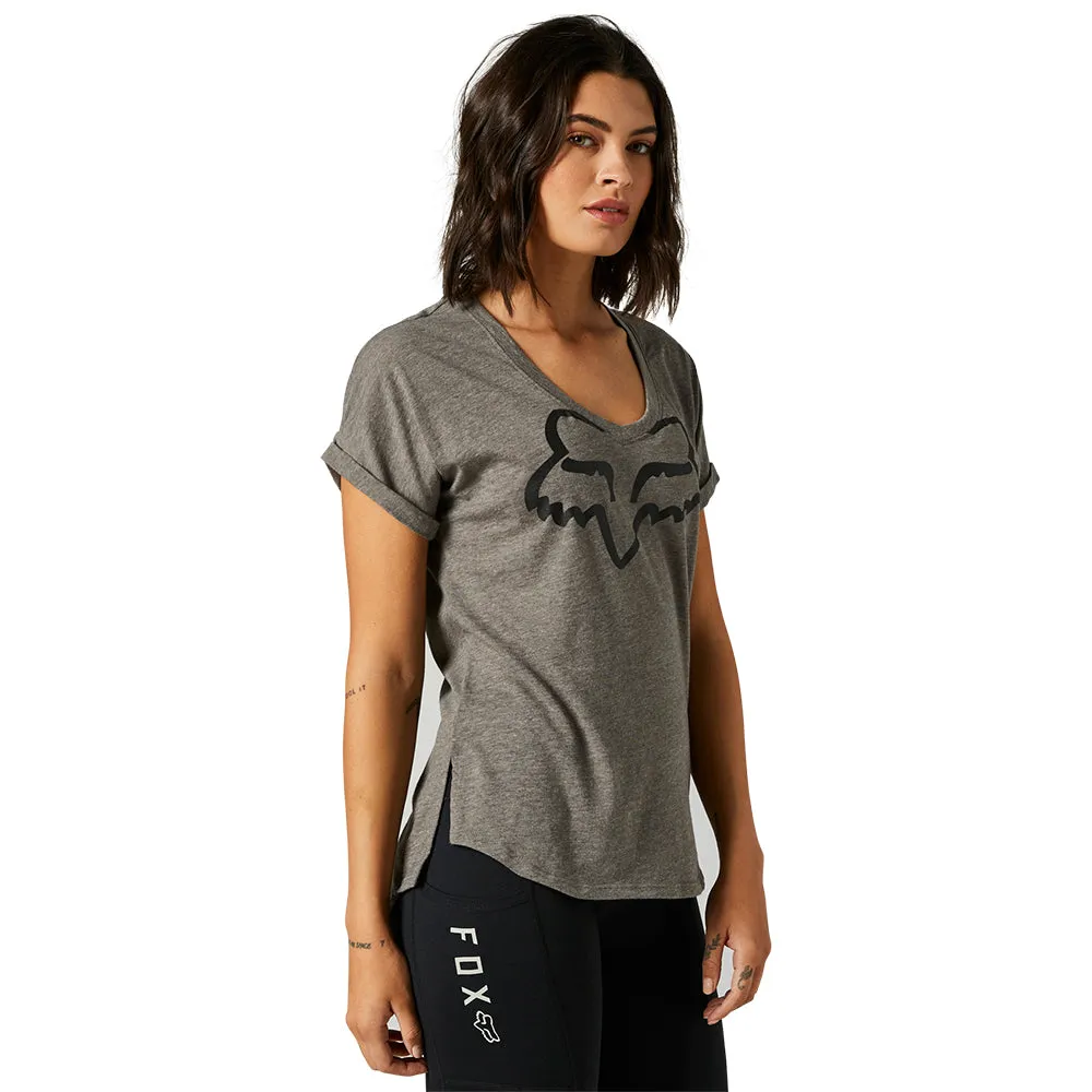 Fox Womens Boundary Ss Top - Graphite