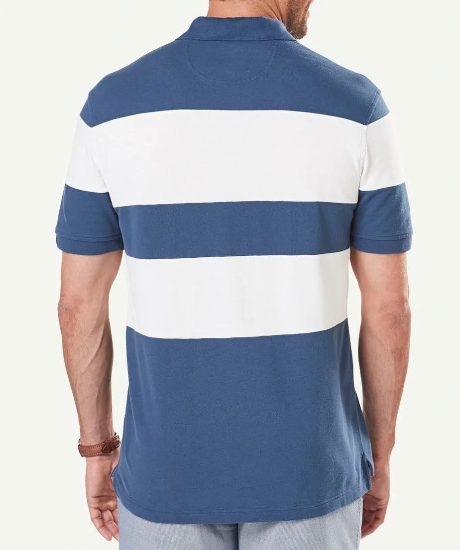 Gazman Block Stripe Polo