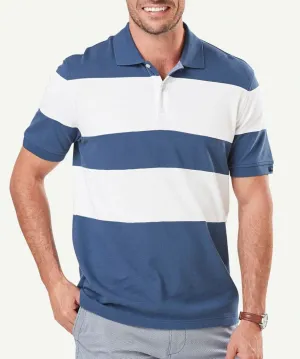 Gazman Block Stripe Polo