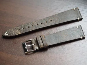 Genuine Italian leather watch strap 22mm