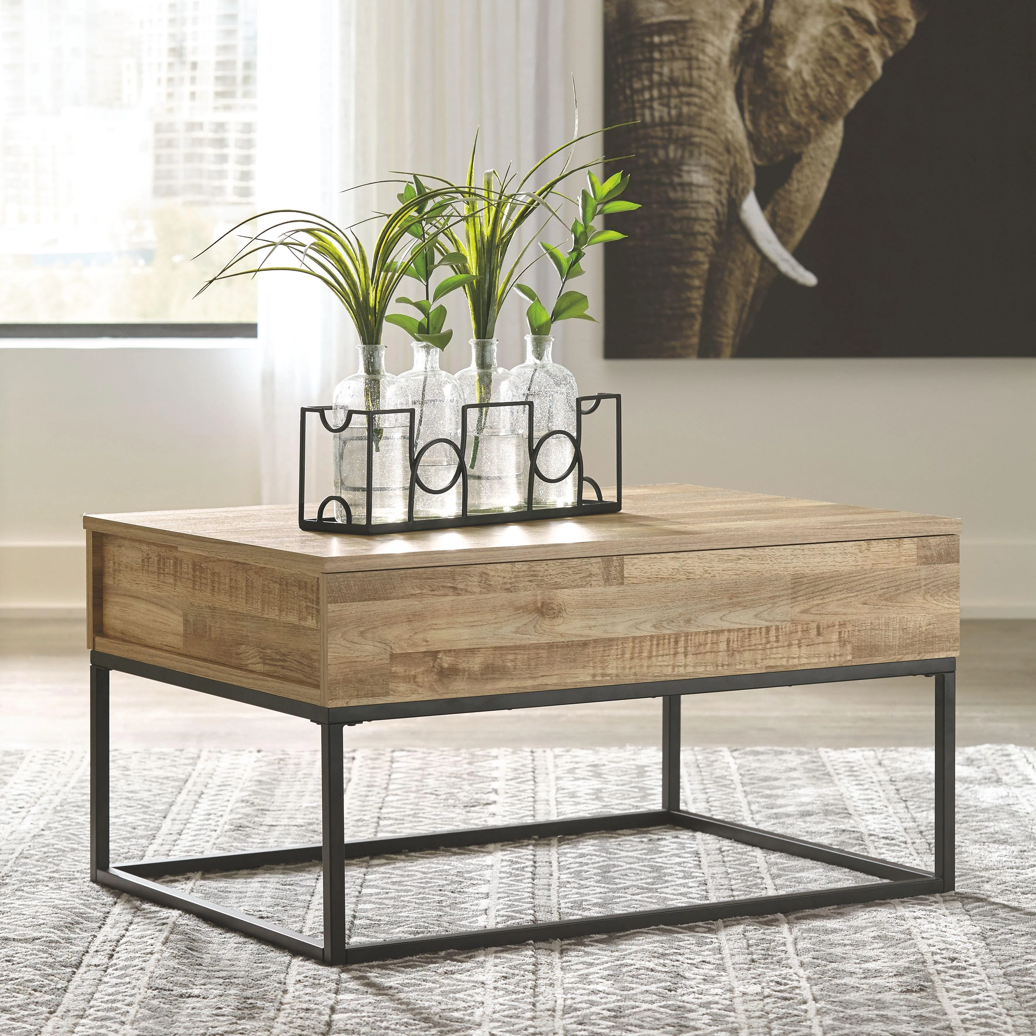 Gerdanet - Lift Top Cocktail Table