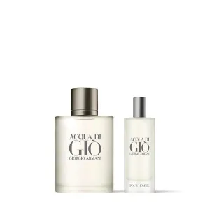 Giorgio Armani Acqua De Gio Men Travel Collection Spray EDT 100ml   EDT 15ml