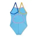 Girl's Youth Solid Propel Back One Piece Swimsuit