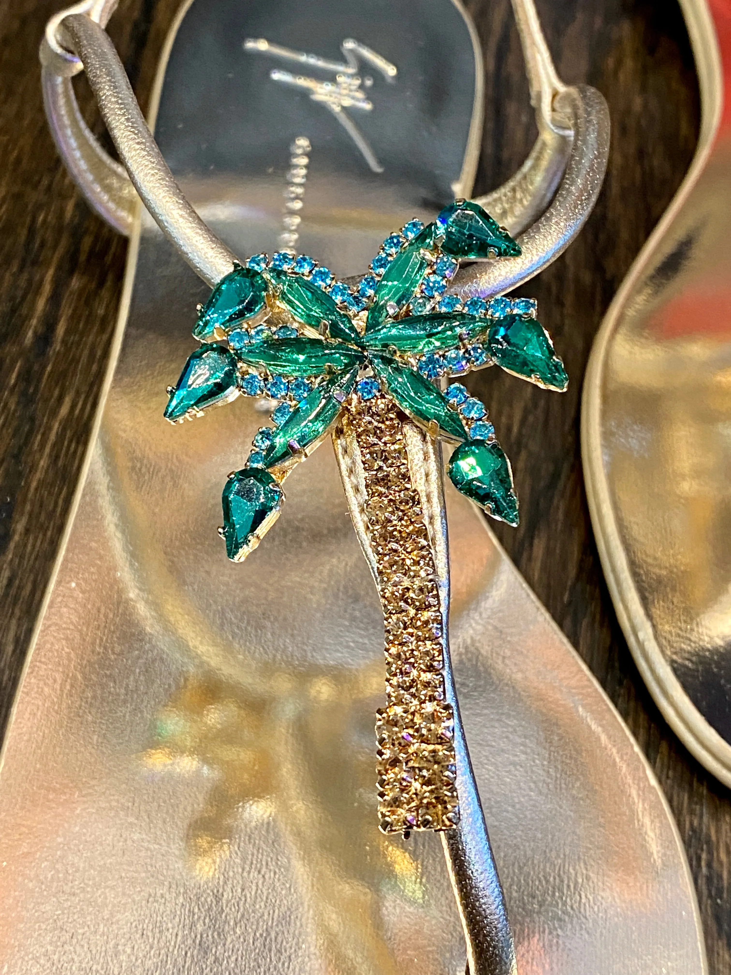 Giuseppe Zanotti Palm Tree Sandal