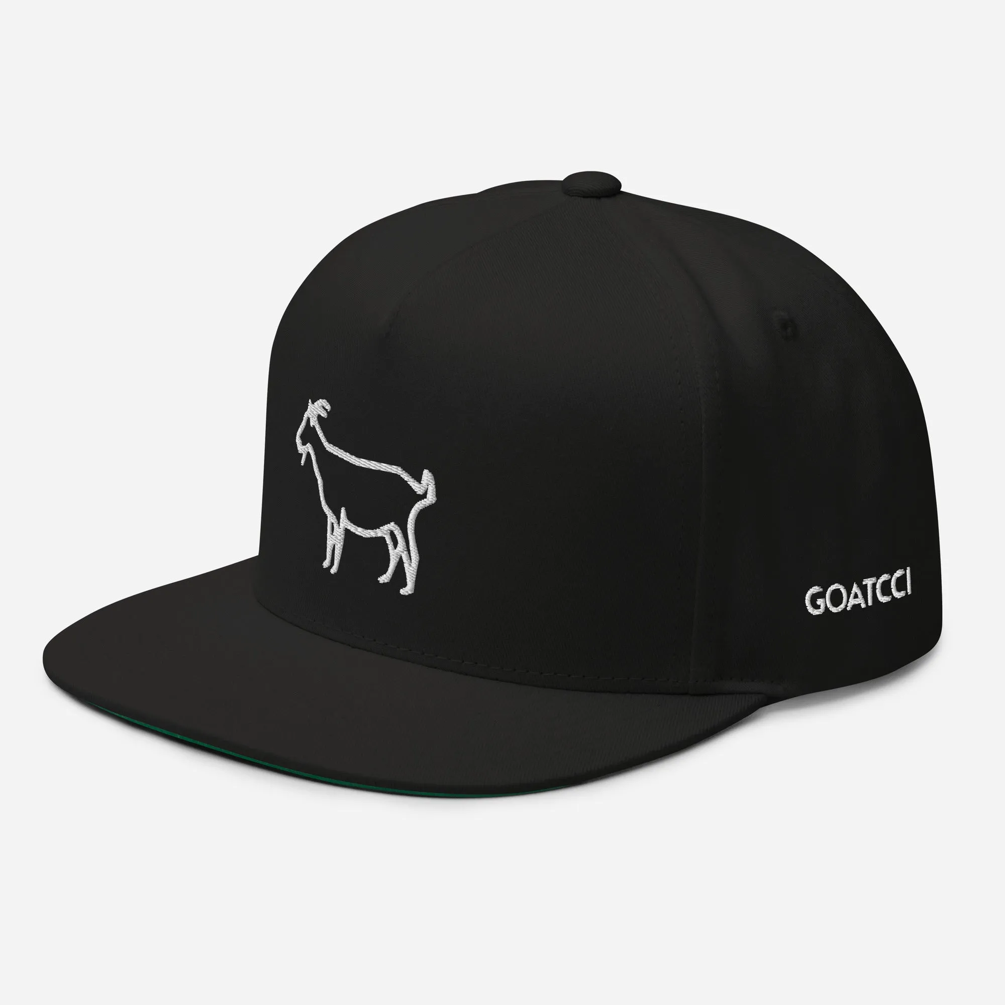 GOATCCI Flat Bill Cap- Comfortable & Stylish
