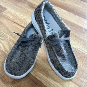 Grey Leopard Gypsy Jazz Sneaker