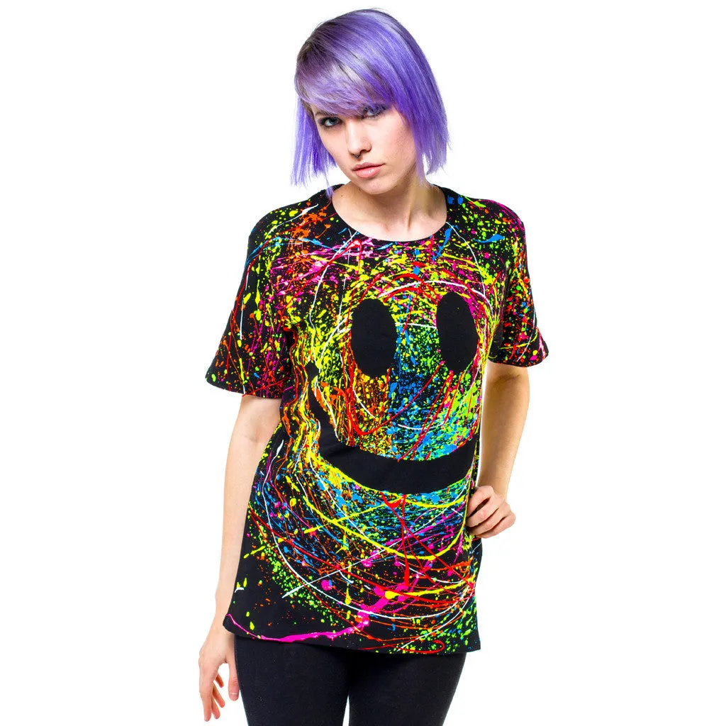 GRIN UNISEX T-SHIRT BLACK