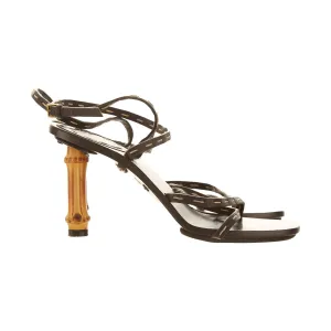 Gucci Black Bamboo Heels