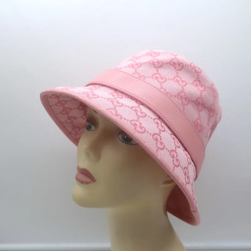Gucci GG Canvas Bucket Hat Size Small