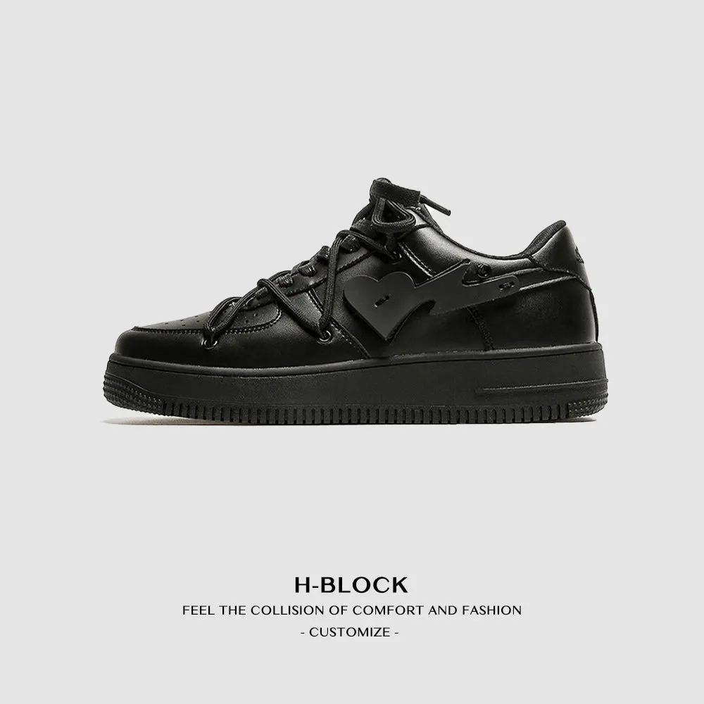 H-Block | Urban Heart Pure Stripe Casual Sneakers